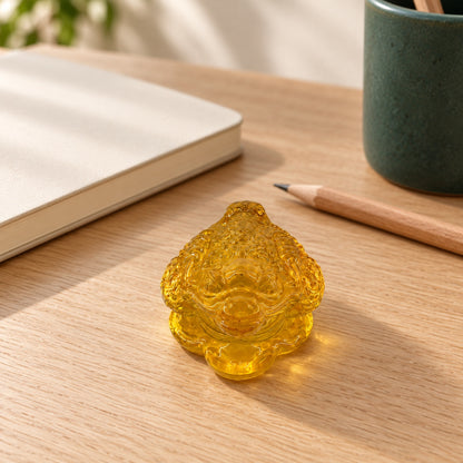 金蟾小景 · 琉璃蟾蜍擺件
