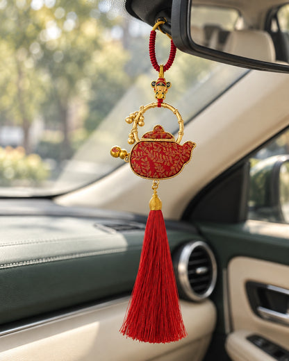 Tea Gathering · Brocade Teapot Charm