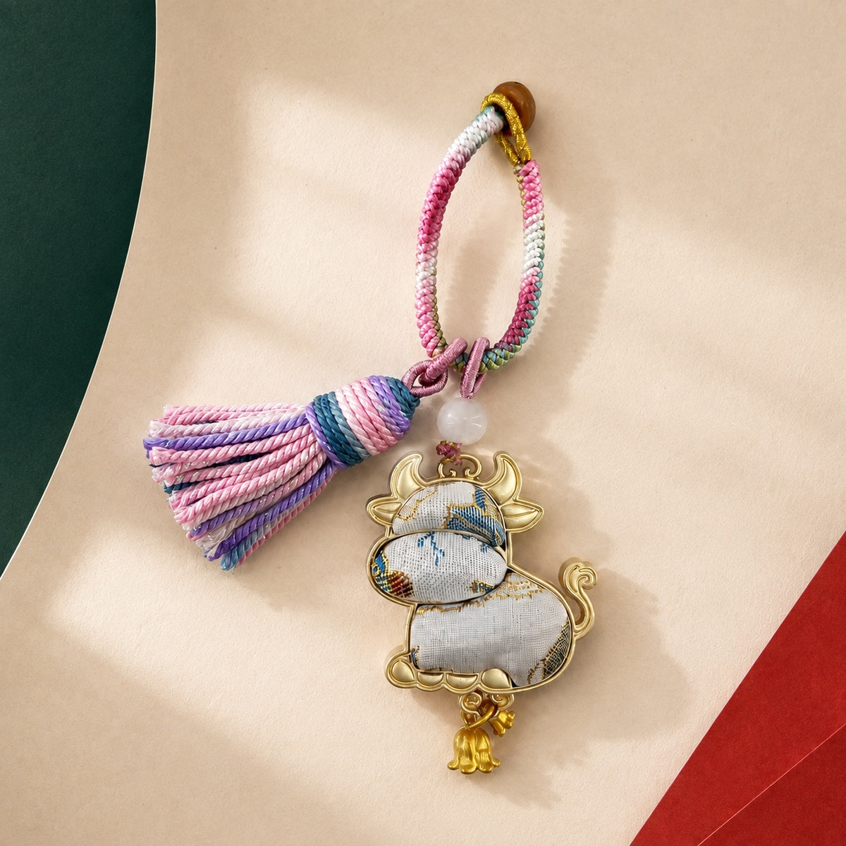 Yearkeepers · Zodiac Brocade Charm · Ox