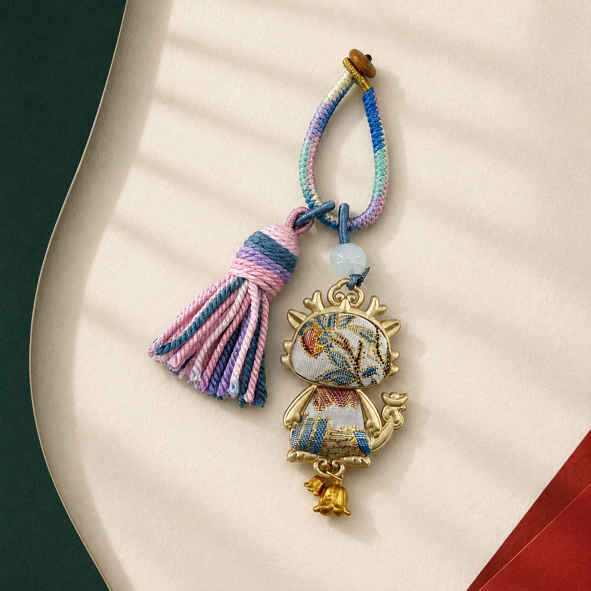 Yearkeepers · Zodiac Brocade Charm · Dragon