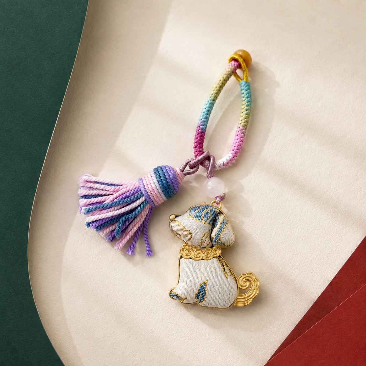 Yearkeepers · Zodiac Brocade Charm · Dog