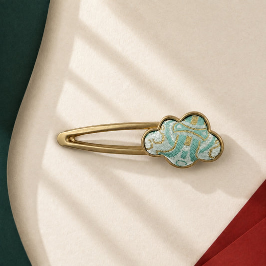 Brocade Notes · Patterned Hair Clip
